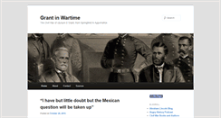 Desktop Screenshot of grantinwartime.com